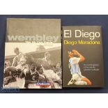 Diego Maradona Signed Book 'El Diego' this was signed by Diego Maradona when he was in Cuba going