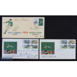 1989 Signed SA Rugby Board Centenary etc First Day Covers (3): One signed by Danie Craven, one by