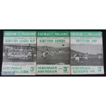 Selection of Hibernian home programmes 1950/51 Falkirk (SLC 2 September 1950), 1951/52 Aberdeen (