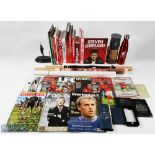 Collection of Liverpool FC memorabilia to include hardback books Liverpool in Europe (Kelly), The