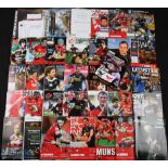 2010-11 Llanelli Rugby Programmes (40): Every home & away issue (inc French) for the Scarlets inc