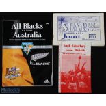 1961/75/2005 NZ Interest Rugby Programmes etc (3): Rare substantial illustrated booklet for the Star