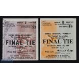 Tickets: 1963 & 1964 FAC final match tickets; good. (2)