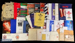 Rugby: Meredith's Memories Miscellany (Qty): A wonderful grouping of ephemera from Bryn Meredith's