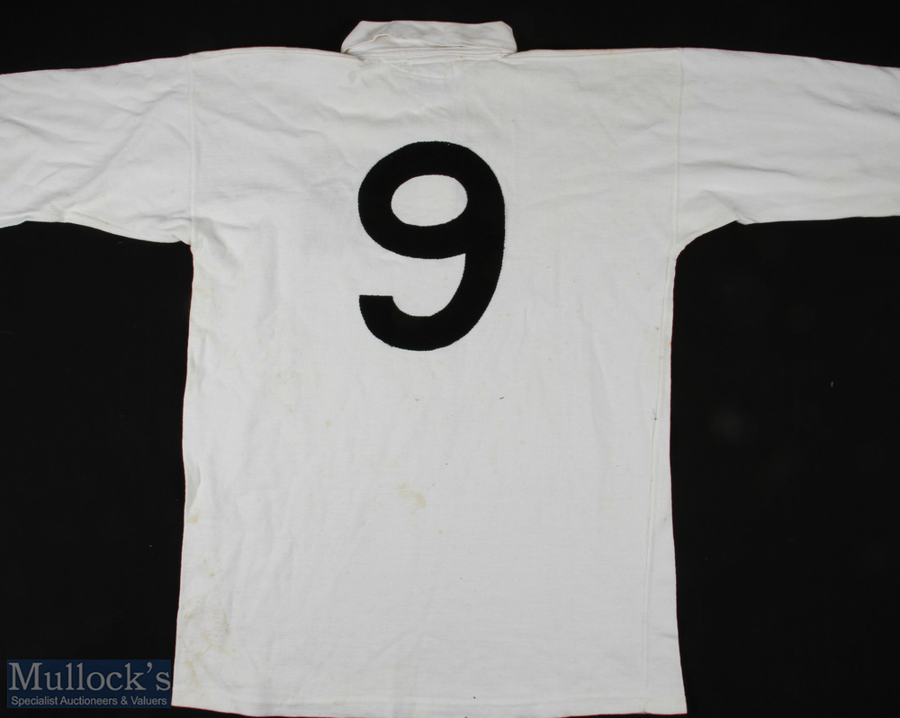 1981 Match worn England Rugby Jersey: Understood by the major collector vendor to be from 1981, - Image 4 of 5