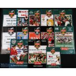 1993 British & I Lions to NZ Rugby Programmes etc (13): Full set of 13 substantial issues from the