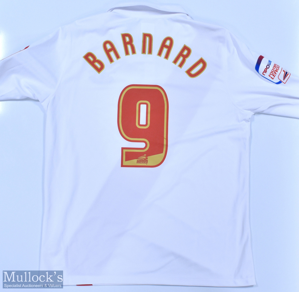 Southampton 2010/2011 (Signed) Barnard No 9 125th Anniversary match issue football shirt autographed - Image 2 of 2