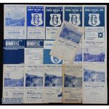 Collection of Dundee football programmes 1952/53 Raith Rovers (SLC), 1954/55 Stirling Albion, 1955/