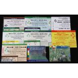 1989-1998 Ireland Home v Overseas Rugby Tickets (9): v NZ 89 & 97; v Australia 92; v Argentina 90; v