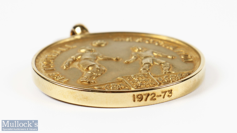 1973 FA Cup, Leeds Utd runners-up gold medal in presentation box. (1) - Image 3 of 4