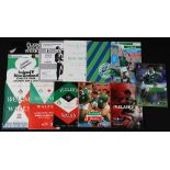 1954-2004 Ireland Mostly Home Rugby Programmes (10): v Scotland 1954, 1978 & 1992; v Wales 1960 (