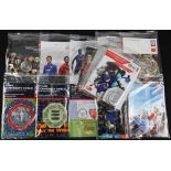 Collection of FA Community Shield match programmes issued to the VIP Guests with sundry items to