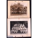 1944 Sir Matt Busby Army Physical Training Staff Sandhurst football photograph featuring Busby