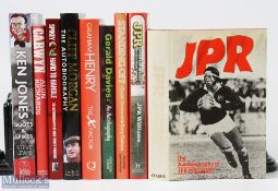 Rugby Books, Welsh Autobiographies (9): Cliff Morgan, Gareth Davies, Carwyn James, JPR (2