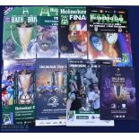 1998-2018 European Cup Rugby Final Programmes (8): A4 colourful editions from 98, 00, 02-05 inc,