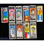 1966 A&BC Bubble Gum World Cup Stickers/ Stamps - 4 are in good clean condition of Heinz Scheiter, I