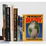 Rugby Books, World Rugby Selection (7): Rugby, The Golden Age, Tennant; World In Union, scarce '