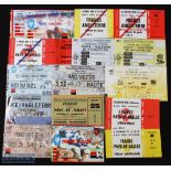 1969-2007 France Home Rugby Tickets v England and Wales (15): v England 84, 88, 92 (2 different),