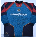 Wolverhampton Wanderers 1997/98 (Signed) Seger No 1 match worn Goalkeeper football shirt autographed