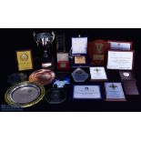 Wales FA Women's Football Trophy, plaques Awards, with noted items of UEFA Wales v Scotland 15/09/
