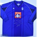 Birmingham City 2002/03 (Signed) Clemence No 32 match issue home football shirt autographed and