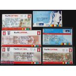 Tickets: 2001, 2002, 2003, 2004, 2005, 2006 FAC final match tickets (all at the Millennium