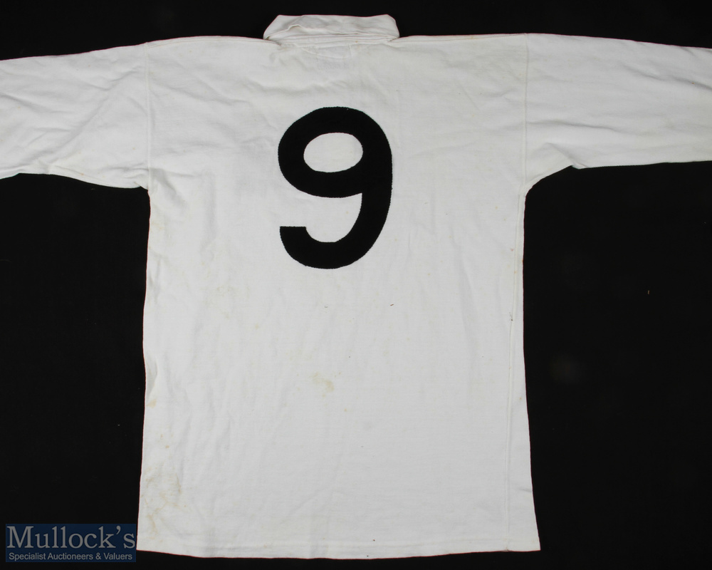 1981 Match worn England Rugby Jersey: Understood by the major collector vendor to be from 1981, - Image 5 of 5