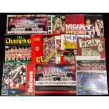 Wigan R League Calendars & Posters Collection (c.25): Great colourful selection of 10 large glossy