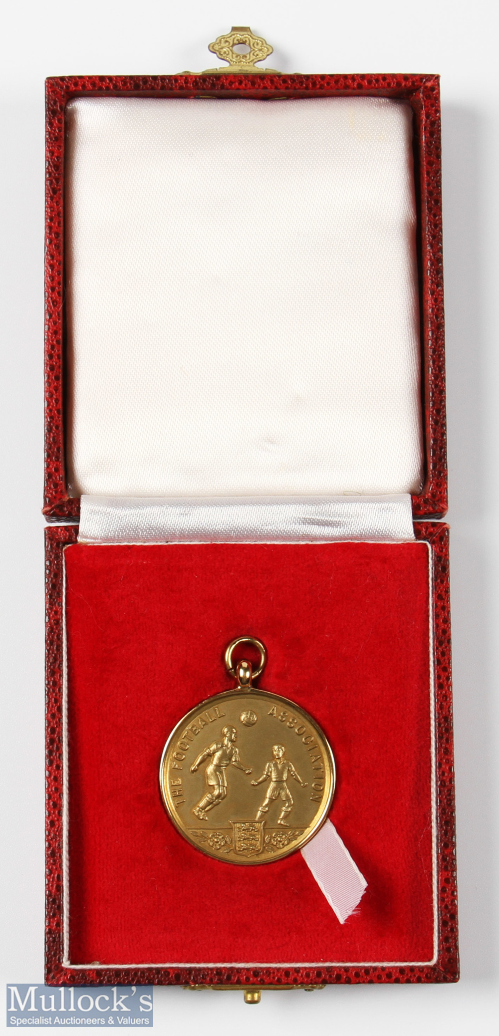 1973 FA Cup, Leeds Utd runners-up gold medal in presentation box. (1) - Image 4 of 4