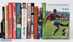 Rugby Books: Mainly Welsh Autobiographies (11): To inc Bleddyn Williams, JPR (2nd), David Watkins (