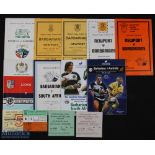 1961-2001 inc Rare Barbarians Rugby Programmes etc (14): Rare Rhodesia v Barbarians at Salisbury