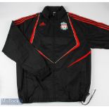 Liverpool Adidas zip-up training coat size 42/44, Adidas Label, Liverpool FC to lower side panel