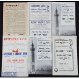 1955/56 Grimsby Town v Hartlepools Utd (home & away) v Gateshead (home & away) v Darlington (
