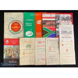 1947-94 Llanelli v Major Tourist Rugby Programmes (10): Super collection of issues v Australia 1947,