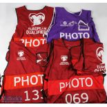 2016-18 European Qualifiers Press Photographers Vests x5 and a Welsh Premier League Photographer