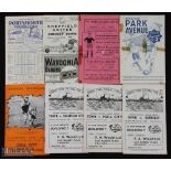 1949/50 Grimsby Town homes v Barnsley, Hull City, Sheffield Utd; aways at Hull City, Bradford PA (