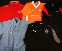 Rugby Jerseys etc, Possible Bargain..! (5): Official orange WRU Principality-sponsored referees'