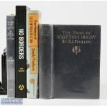 Scottish/Irish Interest Rugby Books (4): The Story of Scottish Rugby, RJ Phillips, 1925; The History