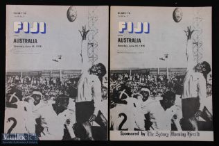 1976 Australia v Fiji Rugby Tests (2): Both June 1976 clashes from the islanders' tour to Australia.