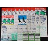 Selection of Bradford Park Avenue home match programmes to include 1948/49 Bury, 1949/50 Swansea