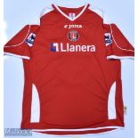 Charlton Athletic 2007/08 (Signed) Bougherra No 22 match issue home football shirt, autographed