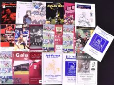1990s-2000s Scottish Club etc Progs (c20): A selection of club issues over 20 years, plus Borders