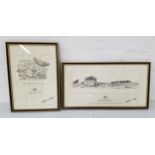 R. LOWRY two limited edition Taylor's Port prints, marking the 300th anniversary, numbered 15/500