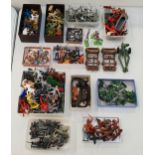 LARGE SELECTION OF PLASTIC FIGURES including Lone Star WWII German figures, Blue-Box German and