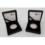 TWO ROYAL MINT BOXED COINS comprising The 2009 UK Henry VIII £5 Silver proof coin, The 2009 UK