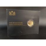 THE BICENTENARY PROOF GOLD SOVEREIGN dated 2017, in capsule and presentation booklet