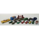 SELECTION OF DIE CAST VEHICLES including an articulated Tower Bridge; Dinky Toys Meccano - Auto