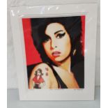 ED O'FARRELL Amy Winehouse, limited edition print 9/200, signed, 37cm x 29cm