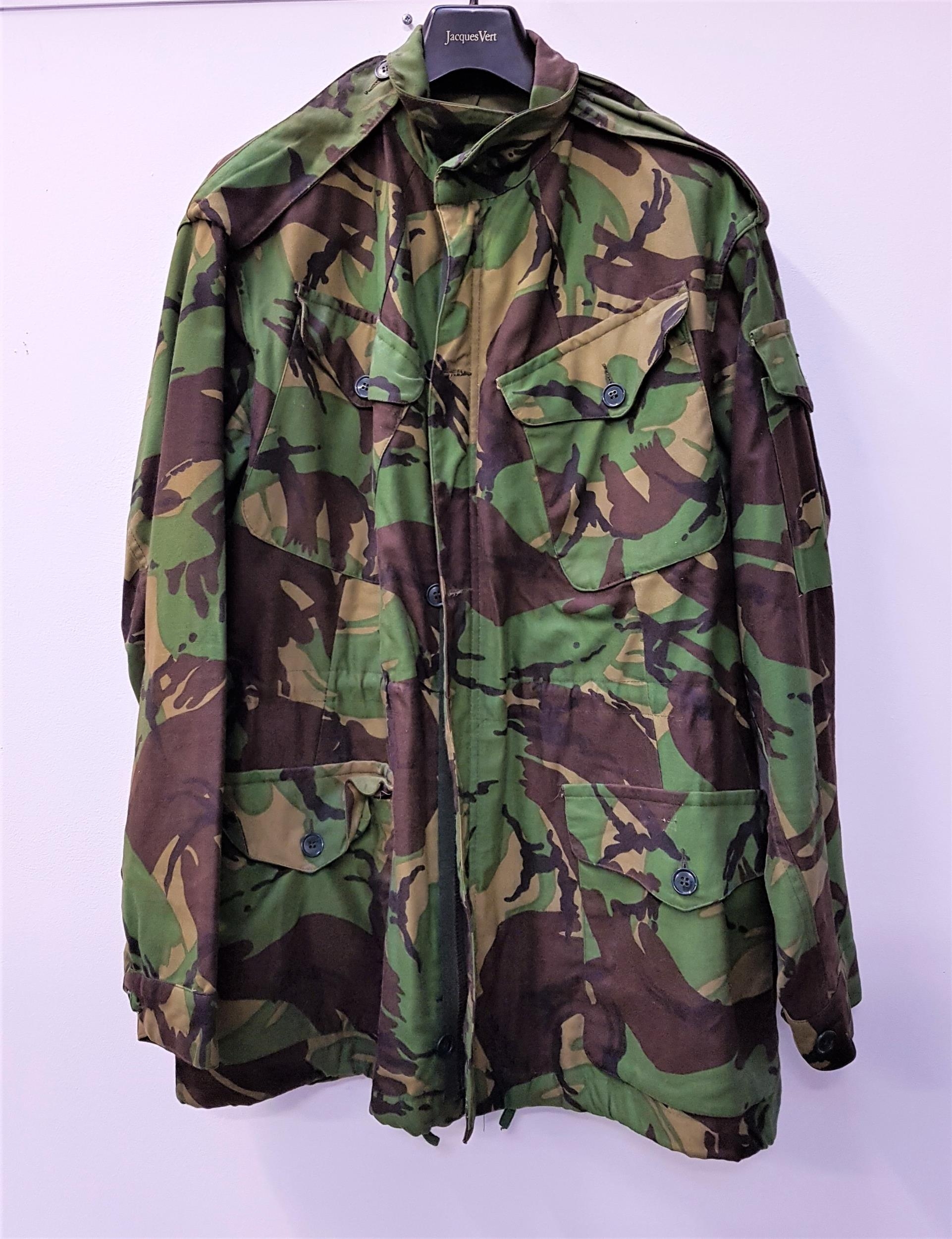 BRITISH ARMY NATO CAMOUFLAGE JACKET size 5