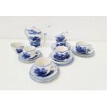 RIDGEWAYS HUMPHREYS CLOCK PATTERN TEA SERVICE transfer decorated with scenes from Charles Dickens